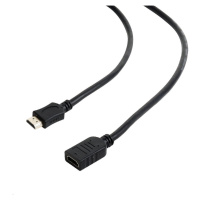 Kabel CABLEXPERT CC-HDMI4X-10 HDMI-HDMI 3m, 1.4, M/F stíněný, zlacené kontakty, prodlužovací, če