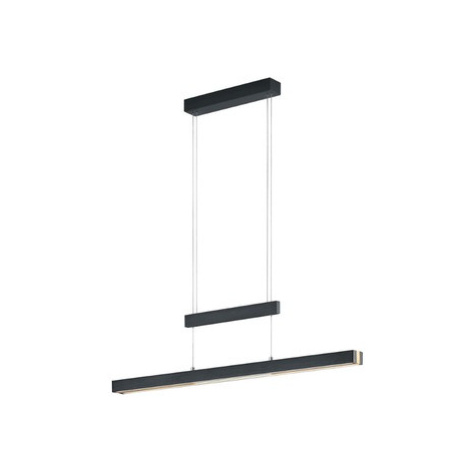 Trio Trajan led závesné osvetlenie čierna tr 375310502 TR375310502