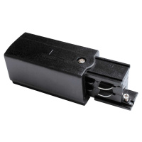 TRACK POWER CONNECTOR P-L 4W BLACK - Napájecí konektor lišt