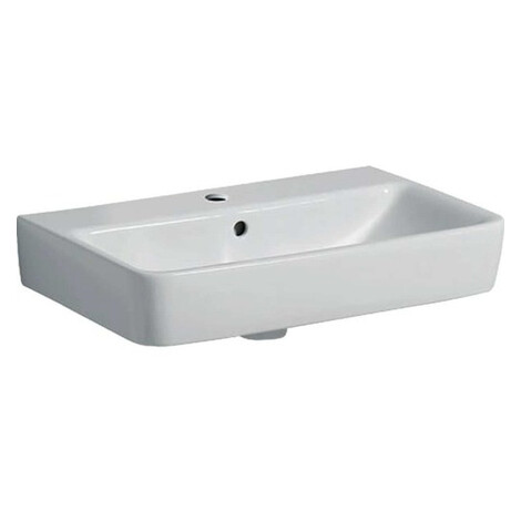 Geberit Selnova Compact umývadlo selnova 60x37 cm otvor pre batériu uprostred 501.511.00.7