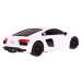 RASTAR  Auto na diaľkové ovládanie R / C Audi R8 Rastar 1:24 biele