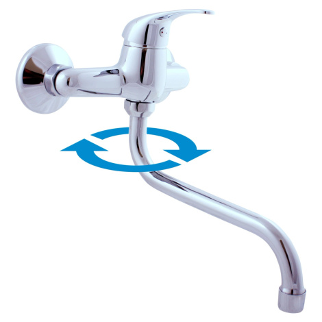 Slezák RAV Vodovodná batéria drez/umýv. SÁZAVA s ramienkom 200 m, rozstup 150 mm