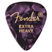 Fender 351 Shape Picks, Extra Heavy, Purple Moto