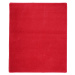 Kusový koberec Eton červený 15 - 80x150 cm Vopi koberce