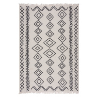 Kusový koberec Deuce Edie Recycled Rug Monochrome/Black - 80x150 cm Flair Rugs koberce