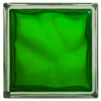 Luxfera Glassblocks emerald 19x19x8 cm lesk 1908WGR