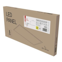 EMOS ZR2212 LED panel 30x60, obdĺž. vstavaný biely, 19W