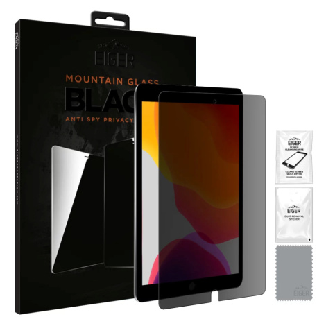 Ochranné sklo Eiger Mountain Black Anti Spy Privacy Glass Screen Protector for Apple iPad 10.2 (