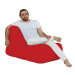 Červený sedací vak Trendy – Floriane Garden