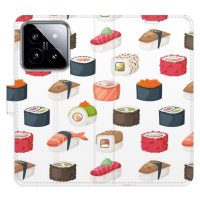 Flipové puzdro iSaprio - Sushi Pattern 02 - Xiaomi 14