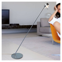 LED stojacia lampa Puk Floor Mini Single chróm