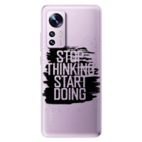 Odolné silikónové puzdro iSaprio - Start Doing - black - Xiaomi 12 / 12X