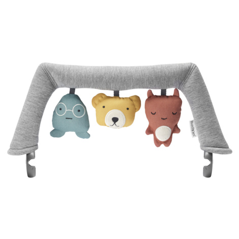 BABYBJÖRN Hračka na ležadlo textilné zvieratká Soft Friends Babybjörn