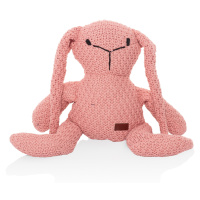Pletená hračka Zajac, Pink