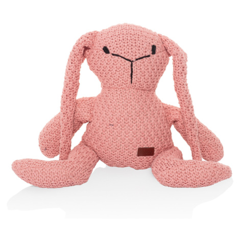 Pletená hračka Zajac, Pink Zopa