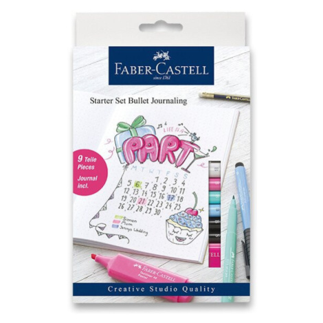 Popisovače Faber-Castell Starter set Bullet Journaling - 9 ks