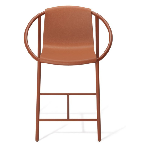 Plastová barová stolička v tehlovej farbe 90 cm Ringo – Umbra