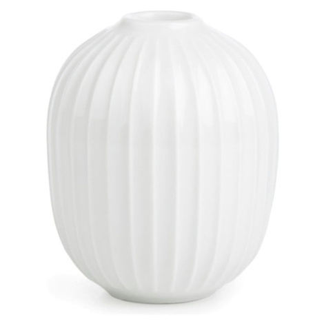 Biely porcelánový svietnik Kähler Design Hammershoi, výška 10 cm