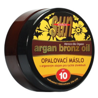 VIVACO Opaľovacie maslo s arganovým olejom pre rýchle zhnednutie SPF10 200 ml