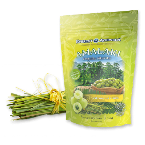 EVEREST AYURVEDA Amalaki plod citrónová tráva imunita a revitalizácia sušené ovocie 100 g