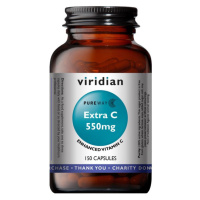 VIRIDIAN Extra C 550mg 150 kapsúl