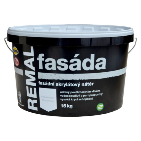 REMAL FASADA - fasádna farba biela 15 kg