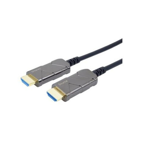 PremiumCord Ultra High Speed HDMI 2.1 optický fiber kábel 8K @ 60Hz, pozlátené 25m