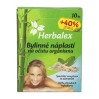 Herbalex Bylinné náplasti na očistu organizmu 14 ks