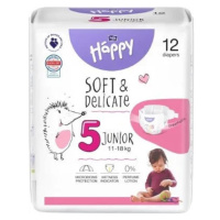 BELLA HAPPY Baby Plienky jednorazové Junior 11-18 kg 12 ks