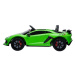 mamido  Detské elektrické autíčko Lamborghini Aventador zelené