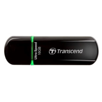 TRANSCEND Flash disk 16GB JetFlash®600, USB 2.0 (R:32/W:16 MB/s) čierna/zelená