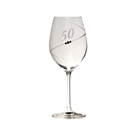 B.BOHEMIAN Jubilejný pohár na víno „50" 470 ml COSMIC 1 ks