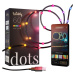 Twinkly Dots Light 60 Ľad RGB 3mt black wire