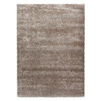 Kusový koberec Brilliant Shaggy 4200 Taupe - 120x170 cm Ayyildiz koberce