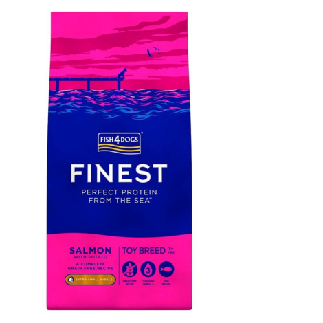 FISH4DOGS FINEST Salmon Toy Breed 1,5 kg