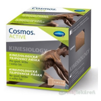 Cosmos ACTIVE Kineziologická tejpovacia páska béžová (5cmx5m) 1ks