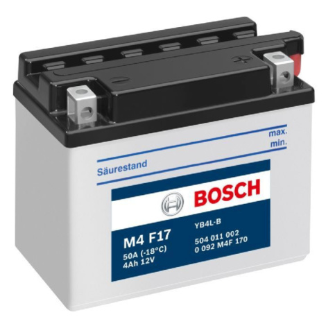 BOSCH motobatéria 12V , 4AH , 50A , 0 092 M4F 170