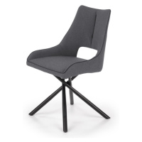 Sconto Jedálenská stolička SCK-409 sivá/čierna