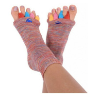 HAPPY FEET Adjustačné ponožky multicolor veľkosť S