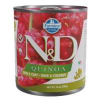 ND Dog konz. Quinoa 285g kacka,kokos