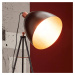 Stojaca lampa Chester v hrdzi/medi