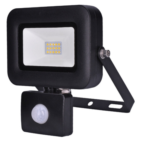 Solight LED reflektor PRO so senzorom, 10W, 920lm, 5000K, IP44