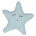 BELIANI, Detský vankúš hviezda 40 × 40 cm, modrý BHOPAL, 243773