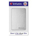 Verbatim externý pevný disk, Store, n, Go ALU Slim, 2.5", USB 3.0, 2TB, 53666, striebra