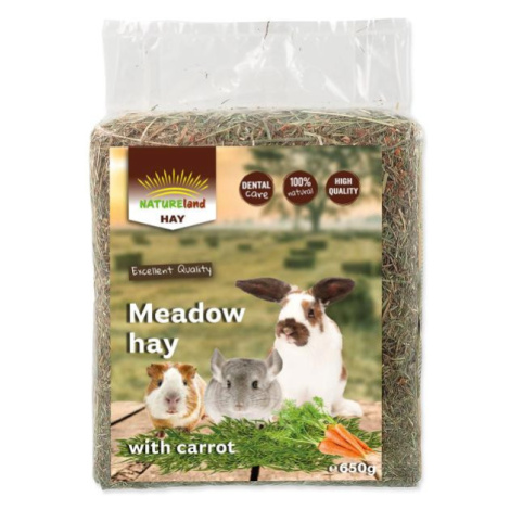 Seno Nature Land Hay s mrkvou 0,65kg