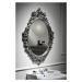 SAPHO - DESNA zrkadlo v ráme, 80x100cm, strieborná IN344