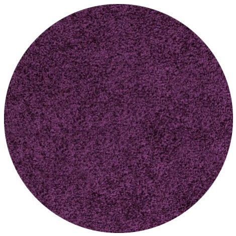 Kusový koberec Life Shaggy 1500 lila kruh Rozmery koberca: 80x80 kruh Ayyildiz
