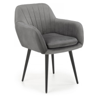 Dizajnová stolička Terri sivá