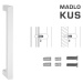 FT - MADLO kód K02K 25x25 mm SP ks 900 mm, 25x25 mm, 925 mm