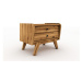 Nočný stolík z dubového dreva Retro 1 - The Beds